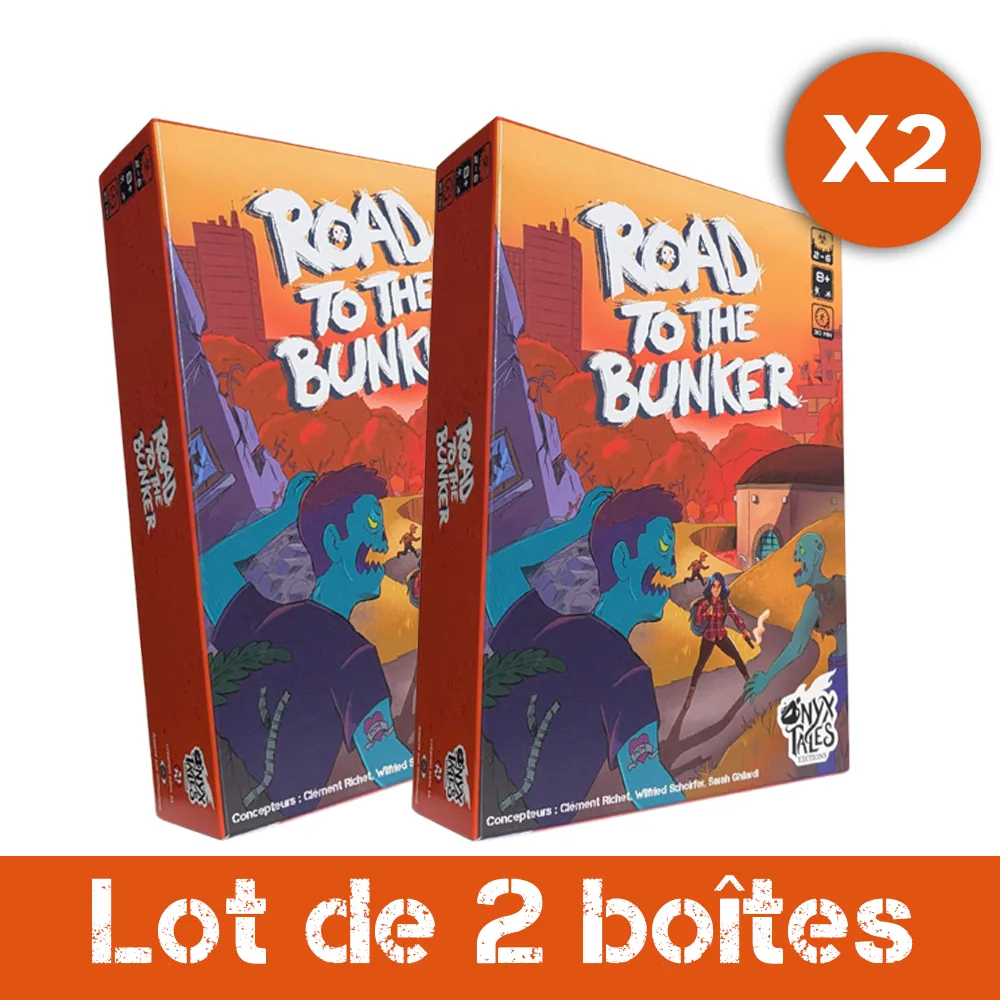 Road to the bunker - Lot de 2 boîtes